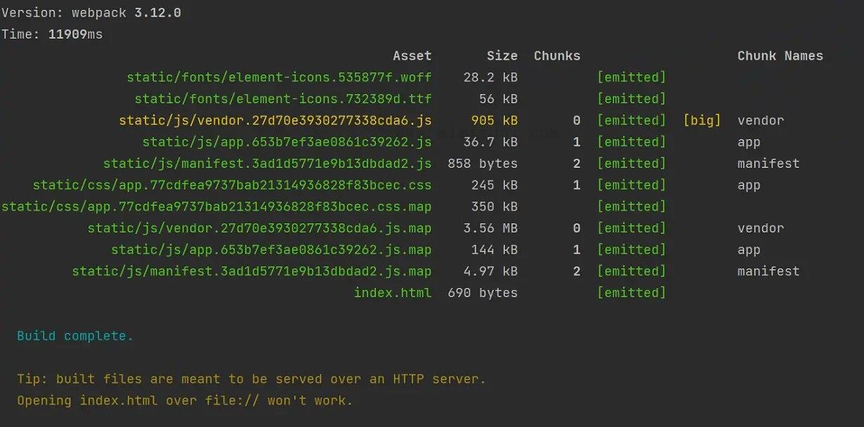 解决vue2.0 打包之后 打开index.html出现空白页问题 1