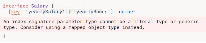 我对TypeScript 索引签名的理解 6